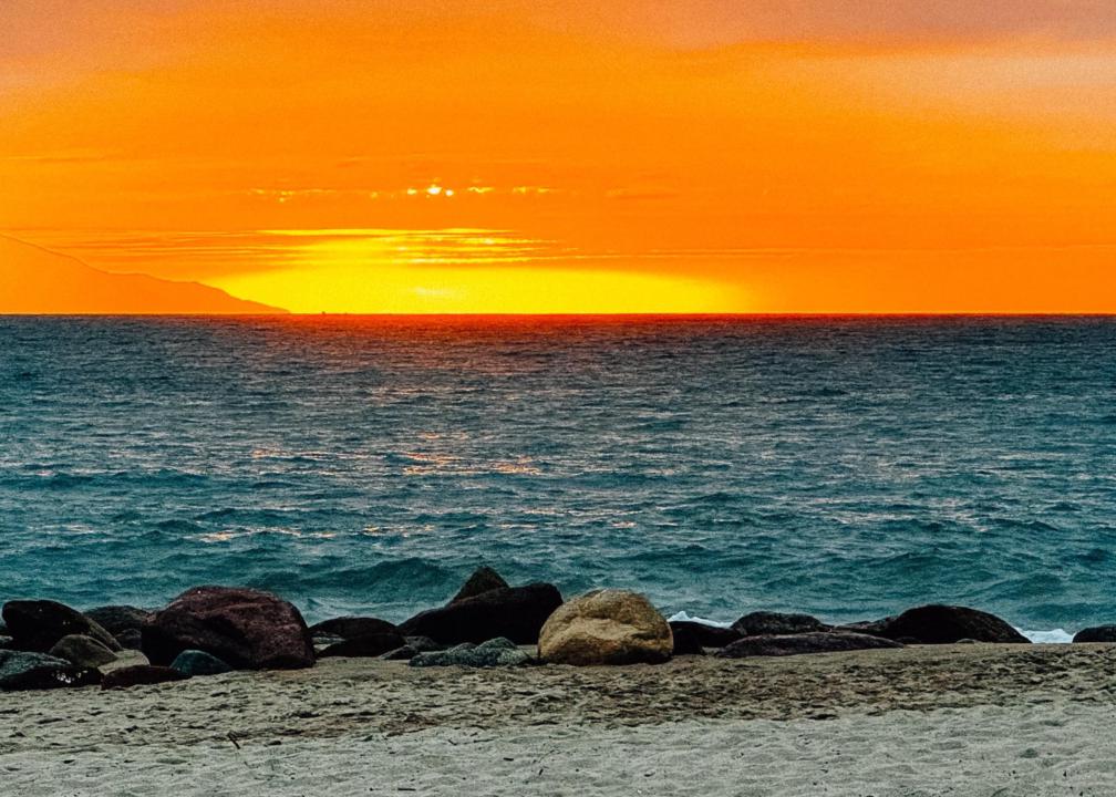 Sunset at Playa Los Tules